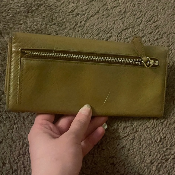 Authentic Prada Saffiano Beige Leather Long Wallet - Picture 6 of 8